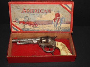 1940s Kilgore Metal American Cap Gun Orig Box