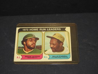 1974 Topps HOFer Reggie Jackson Baseball Card