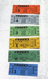 Lot Of 1960s New Haven Arena Tickets