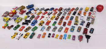 A Large Collection Of Vintage Toy Cars - Hot Wheels, Tootsie Toy, Matchbox & More