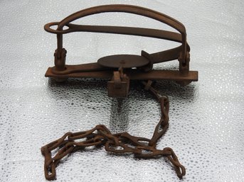 Old Metal Hunting Trap