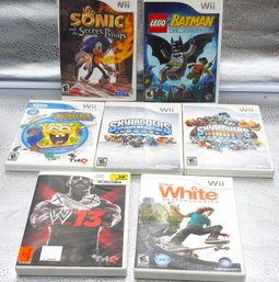 Lot Of Nintendo Video Games Sonic Batman & More