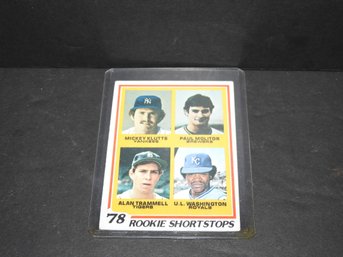 1978 Topps HOFer Paul Molitor ROOKIE Baseball Card