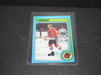 1979 Topps HOFer Stan Mikita Hockey Card