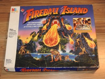 Rare 1986 Fireball Island Board Game