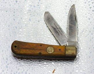 Old Parker Bullet 2 Blade Folding Knife