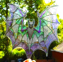 Cool Vampire Bat Sun Catcher Great For Halloween