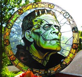 Cool Frankenstein Sun Catcher Great For Halloween 8 Inches