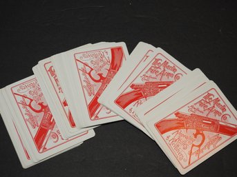 Lot Of Vintage Marlin Rifle Playing Cards