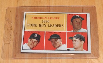 1960 Topps Mickey Mantle Baseball Card