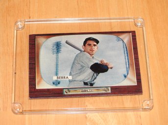 1955 Bowman Yogi Berra Baseball Card