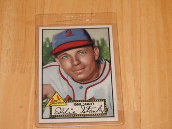 1952 Topps Eddie Stanky Baseball Card