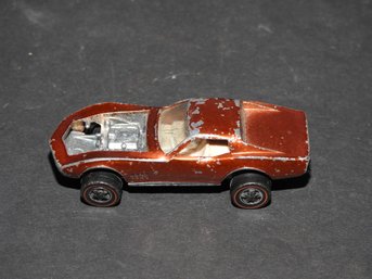 1968 Hot Wheels Custom Corvette Redline Diecast Car