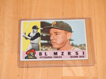 1960 Topps Bill Mazeroski Baseball Card