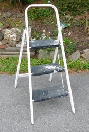 A Folding 3 Step Folding Stepladder