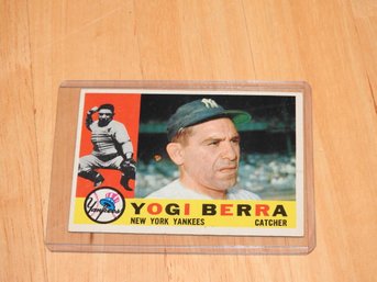 1960 Topps Yogi Berra Baseball Card