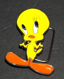 Vintage Metal Tweety Bird Belt Buckle