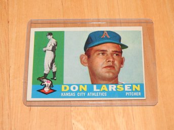 1960 Topps Don Larsen Baseball Card