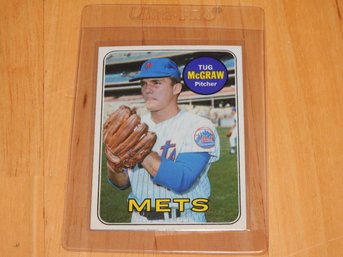 1969 Topps Tug McGraw Baseball Card