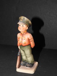 Hummel Goebel Military Boy Figurine No Chips Or Cracks