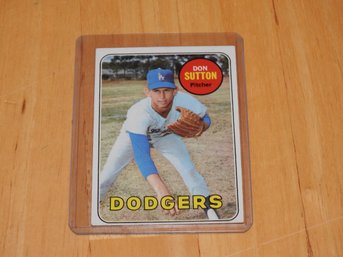 1969 Topps Don Sutton Baseball Card