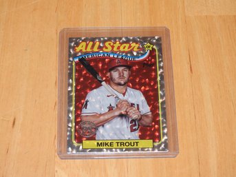 Topps Mike Trout Hologram Baseball Card