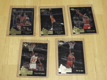 Lot Of Upper Deck Michael Jordan Foil Basketball Cards