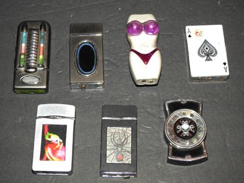 Lot Of Vintage Novelty Lighters