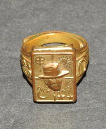 1940s Dick Tracy Secret Compartment Ring