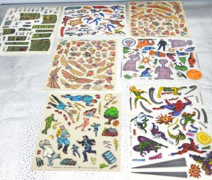 Never Used 1970s 80s Iron On Transfers Spiderman ET & More