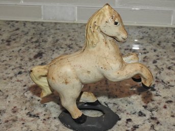 Vintage Cast Iron Horse