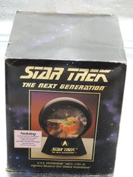 Never Opened Star Trek Enterprise Star Globe