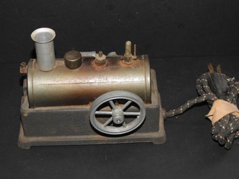 1940s Metal Electric Steam Engine Toy