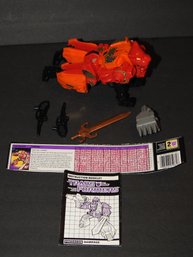 1980s Hasbro GEN-1  RAMPAGE Transformers Toy