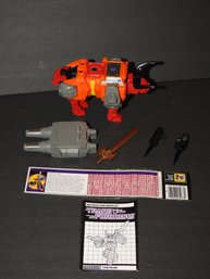 1980s Hasbro GEN-1 TANTRUM Transformers Toy