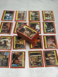 Huge Lot Of Vintage Red Star Wars Cards