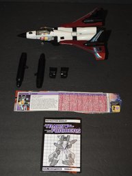 1980s Hasbro GEN-1  RAMJET Transformers Toy