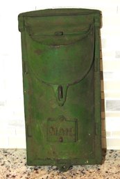 1940s Cast Iron Mail Box