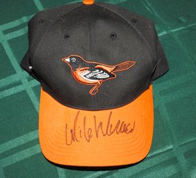 Signed Mike Mussina Baltimore Orioles Baseball Hat With Tag