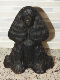 1940s Cast Iron Dog Door Stop