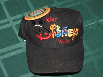 Vintage Walt Disney World Hat With Pin