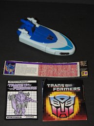 1980s Hasbro GEN-1  SCOURGE  Transformers Toy