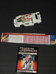 1980s Hasbro GEN-1  WHEEL JACK  Transformers Toy