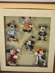 Mickey Mouse Through The Years Christmas Ornament Set