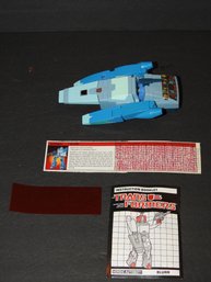 1980s Hasbro GEN-1  BLURR  Transformers Toy