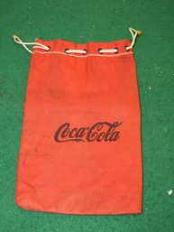 1950s Coca Cola Vending Machine Money Collection Bag