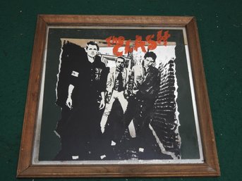 Vintage The Clash Carnival Prize Mirror