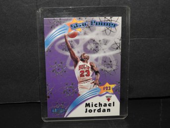 1997 Fleer Michael Jordan STAR POWER Insert Basketball Card