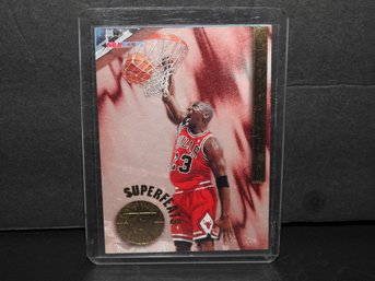 1996 Skybox Michael Jordan SUPERFEATS Insert Basketball Card