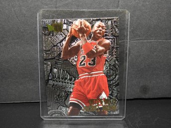 1995 Fleer Metal Michael Jordan Nuts & Bolts Basketball Card